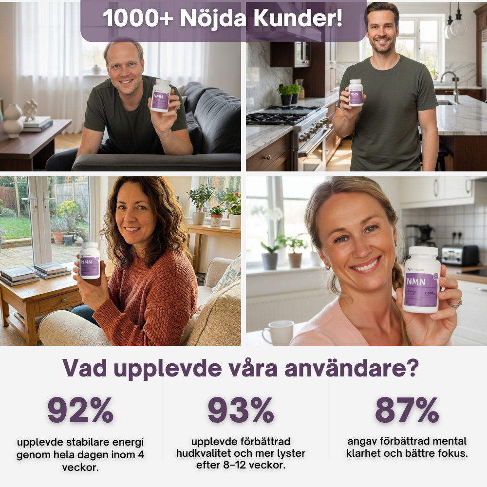 NMN 10-i-1 Anti-Aging Komplex (60 kapslar)