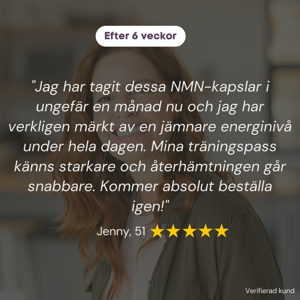 NMN 10-i-1 Anti-Aging Komplex (60 kapslar)