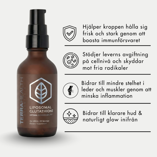 Liposomal Glutathione (Körbärssmak)
